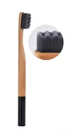 Szczoteczki do zębów - GoEco, Bambusowa szczoteczka do zębów Bamboo, Czarny - miniaturka - grafika 1