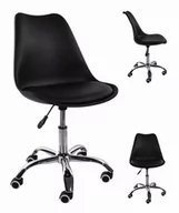 Fotele i krzesła biurowe - ALBA Krzesło biurowe Mufart Krzesło obrotowe do pokoju dziecięcego gabinetu FEMA Czarne model_3332_1 FEMY24 - miniaturka - grafika 1