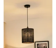 Lampy sufitowe - Brilagi - Żyrandol na lince TUBES 1xE27/15W/230V śr. 20 cm czarny - miniaturka - grafika 1