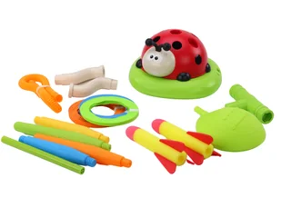 Biedronka 3w1 Zabawka Sportowa Skakanka Rzut do Celu Wyrzutnia - Zabawki zręcznościowe - miniaturka - grafika 5