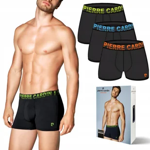 Bokserki męskie 3 PARY PIERRE CARDIN RAINBOW - M - Majtki męskie - miniaturka - grafika 1