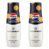 Syropy i koncentraty owocowe - Zestaw 2 koncentratów Sodastream 2x Pepsi Max Mango Syropy Zero Cukru Diet - miniaturka - grafika 1