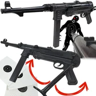 Zabawki militarne - Mp-40 Schmeisser Replika Asg Pistolet Maszynowy Na Kulki 6Mm - miniaturka - grafika 1