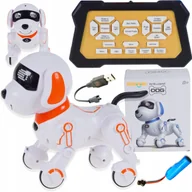 Roboty dla dzieci - INTELIGENTNY PIES ROBOT PROGRAMOWALNY PILOTEM EDUKACYJNA ZABAWKA DZIECIĘCA - miniaturka - grafika 1