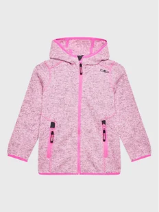 CMP Bluza 3H19825 Różowy Regular Fit - Odzież trekkingowa dziecięca - miniaturka - grafika 1