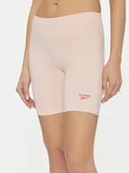 Spodenki damskie - Reebok Szorty sportowe IM4079 Różowy - miniaturka - grafika 1