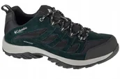 Buty trekkingowe męskie - Columbia Crestwood Waterproof (41,5) Buty Trekkingowe Męskie Tkanina Czarny - miniaturka - grafika 1