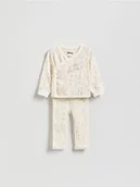 Komplety dla niemowląt - Reserved - Bawełniany komplet Bambi - złamana biel - miniaturka - grafika 1