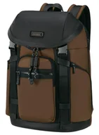 Plecaki - Plecak miejski Samsonite Relyon Backpack 15,6" with flap - brown - miniaturka - grafika 1