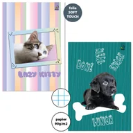 Zeszyty szkolne - Zeszyt A4 32 kartki KRATKA 90G BEST FRIEND MIX - miniaturka - grafika 1