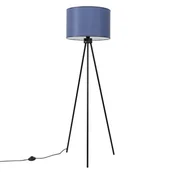 Lampy stojące - Lampa podłogowa NEVIA granat, minimalistyczny - 40x40x135cm Sollux - miniaturka - grafika 1