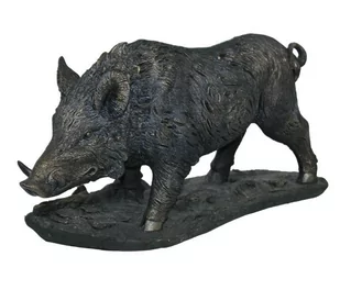 Pigmejka Figurka dekoracyjna Dzik, 35x12,5x20 cm - Wielkanoc - miniaturka - grafika 1