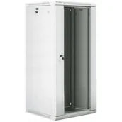 Szafy rack - Lanberg Szafa 19" 27U, 600x600, szara, FLAT PACK WF01-6627-10S - miniaturka - grafika 1