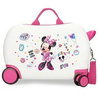 Moda i Uroda OUTLET - Joumma Disney Minnie Party walizka dziecięca biała 45 x 31 x 20 cm twardy ABS 24,6 l 1,8 kg 4 koła bagaż podręczny, biała, walizka dziecięca - miniaturka - grafika 1