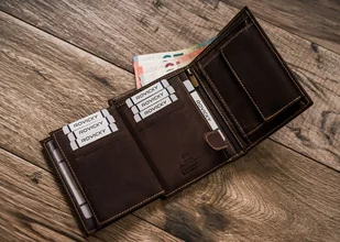 Duży, Pionowy Portfel Męski Ze Skóry Naturalnej Lumarko! - Portfele - miniaturka - grafika 11