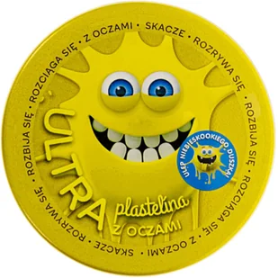ULTRA PLASTELINA Z OCZAMI EPEE ŻÓŁTA 80g - Masy plastyczne - miniaturka - grafika 1