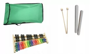 Dzwonki chromatyczne Mat Max 27-tonowe kolorowe pokrowiec klawes zielony - Akcesoria do perkusji - miniaturka - grafika 1