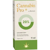 Suplementy naturalne - Boiron Cannabis Pro 20%, olej z konopi, 11 ml - miniaturka - grafika 1