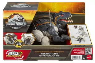 Jurassic World Fierce Changers Dinozaur 2 w 1 - Figurki dla dzieci - miniaturka - grafika 1