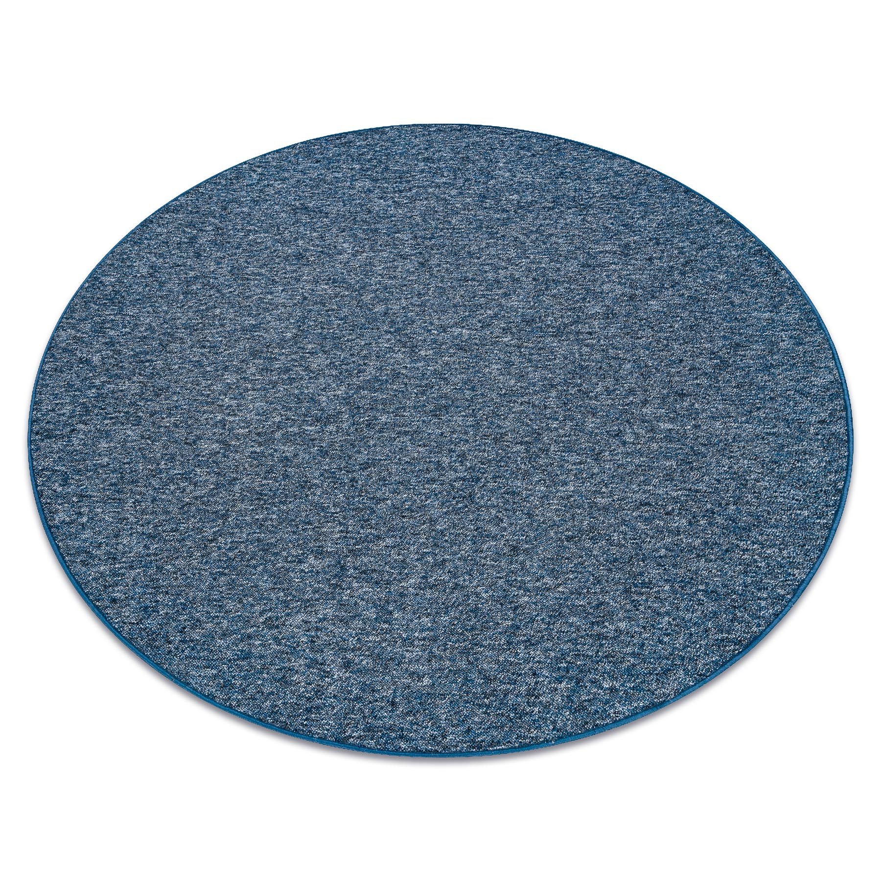 DYWAN KOŁO SUPERSTAR 380 niebieski koło 200 cm