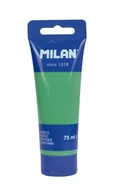 Przybory szkolne - Farba akrylowa w tubce 75ml trawiasta zieleń MILAN - miniaturka - grafika 1