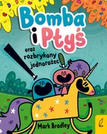 Komiksy dla dzieci - Bomba i Ptyś oraz rozbrykany jednorożec - miniaturka - grafika 1