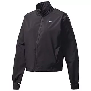 Kurtki damskie - Reebok Damska kurtka Re Wind Jacket, czarna, XXS FU1446 - grafika 1