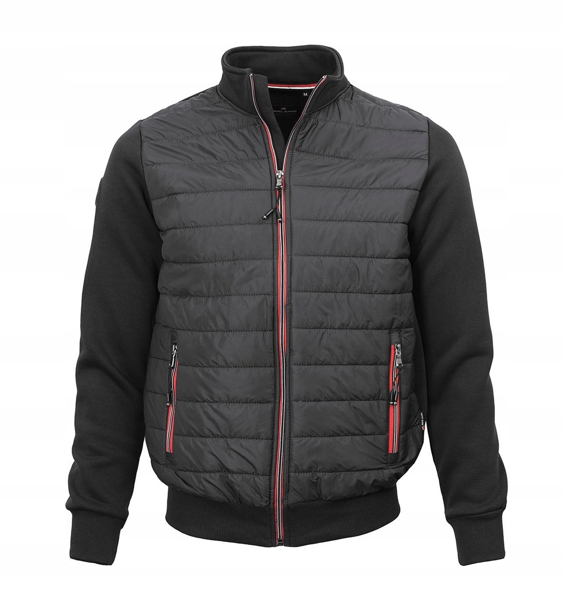 Bluza męska kurtka przejściowa bez kaptura czarna