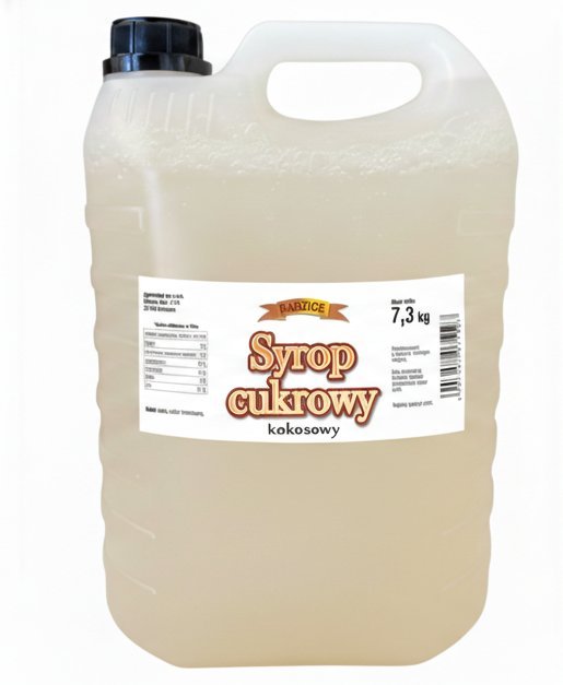 Syrop cukrowy KOKOSOWY 7,3kg 5L