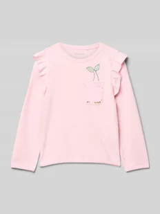 Bluza z nadrukiem z motywem - Bluzy dla dziewczynek - miniaturka - grafika 1