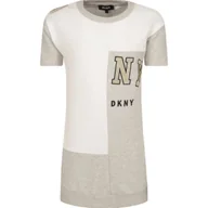 Sukienki i spódniczki dla dziewczynek - DKNY Kids Sukienka - miniaturka - grafika 1
