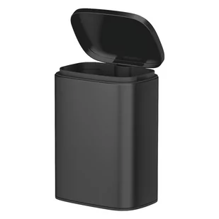 Czarny kosz na śmieci z nerezové oceli Wenko Sare - Kosze na śmieci - miniaturka - grafika 1