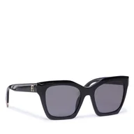 Okulary przeciwsłoneczne - Okulary przeciwsłoneczne Furla Sunglasses SFU621 WD00055-A.0116-O6000-1-060-CN-D Czarny - miniaturka - grafika 1
