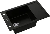 Zlewozmywaki - Axis A-POINT 40 Czarno złoty (80) - miniaturka - grafika 1