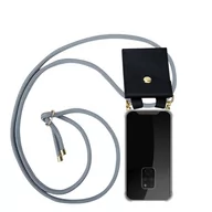 Etui i futerały do telefonów - Łańcuszek Pokrowiec Do Huawei MATE 20 w SREBRNO SZARY Etui Obudowa Case Cover Ochronny Cadorabo - miniaturka - grafika 1
