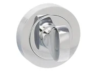 Klamki - Kuchinox klamki Szyld krótki do klamek na rozecie okrągłej WC LO1_003S LO1_003S - miniaturka - grafika 1