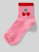 Skarpetki damskie - Skarpety z Mieszanka bawełny Model 'CHERRY' - miniaturka - grafika 1