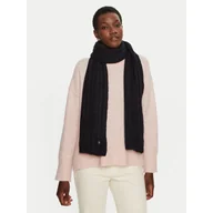 Apaszki i szaliki damskie - Szalik Tommy Hilfiger Timeless AW0AW16990 Granatowy - miniaturka - grafika 1