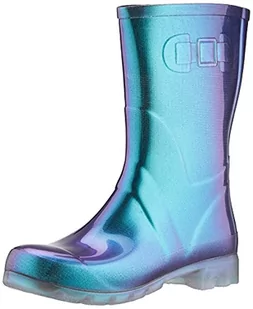 Beck Damskie Glossy kalosze, turkusowy 08, 39 eu - Kalosze damskie - miniaturka - grafika 1
