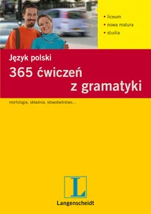365 ćwiczeń z gramatyki. Język polski - Filologia i językoznawstwo - miniaturka - grafika 1