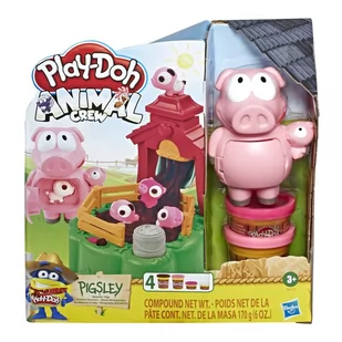 Hasbro Zestaw z ciastoliną Farma Błotne Świnki - Pozostałe akcesoria dla plastyków - miniaturka - grafika 1