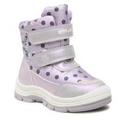 Buty dla dziewczynek - Śniegowce Frozen - CM-AW22-104DFR-B Pink - miniaturka - grafika 1