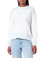 Bluzy damskie - Lee Damska bluza Tie Dye SWS, Arctic Ice, 3XL duże rozmiary - miniaturka - grafika 1