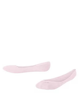 FALKE Uniseks - dzieci Stopki Ballerina K IN Zrównoważona Bawełna niewidoczne jednokolorowe 1 Para, Różowy (Powder Rose 8902), 39-42 (13-16 lata) - Skarpetki damskie - miniaturka - grafika 1