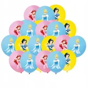 Balony i akcesoria - BALONY KSIĘŻNICZKI PRINCESS DISNEY ZESTAW BALONÓW 18 SZTUK NA URODZINY - miniaturka - grafika 1
