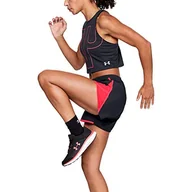 Spodenki damskie - Under Armour Damskie szorty do biegania Fly By 2.0 Black (003)/Reflective XS - miniaturka - grafika 1