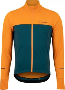Koszulki rowerowe - PEARL iZUMi Quest Bluza termiczna Mężczyźni, petrol/pomarańczowy XXL 2022 Koszulki kolarskie - grafika 1