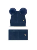 Czapki dla dzieci - Guess Komplet czapka i komin A4BZ01 Z2QP0 Niebieski - miniaturka - grafika 1