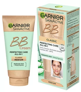 Garnier SkinActive BB Cream Perfecting Care All-In-1 Medium - Kremy do twarzy - miniaturka - grafika 1