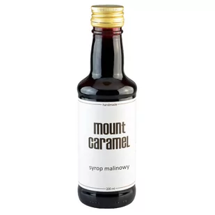 Mount Caramel Syrop malinowy 200 ml - Syropy i koncentraty owocowe - miniaturka - grafika 1